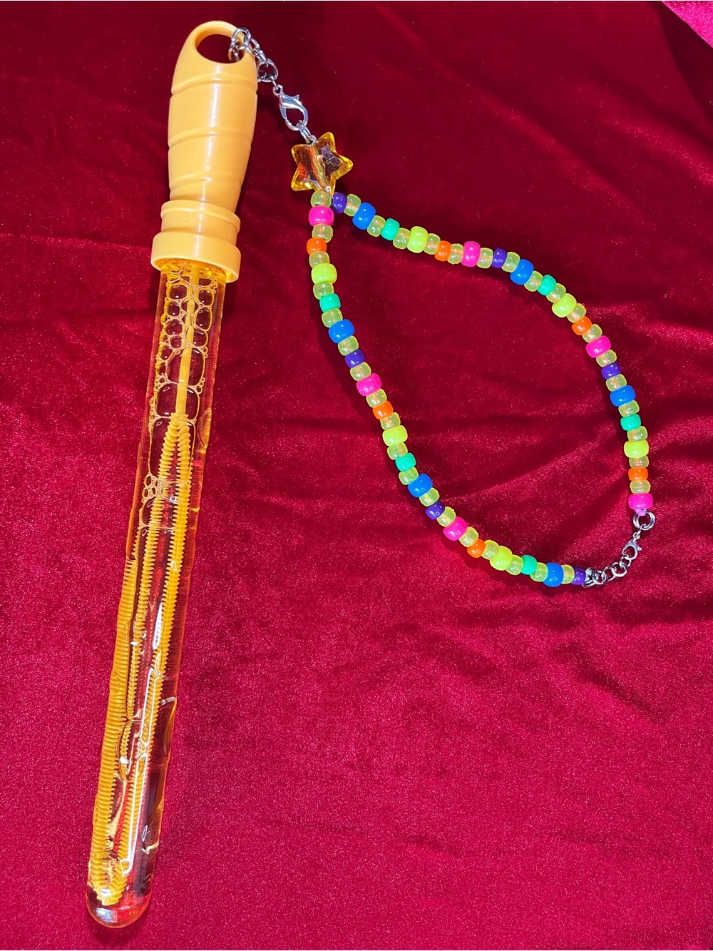 Bubble Wand Necklace (removable!)